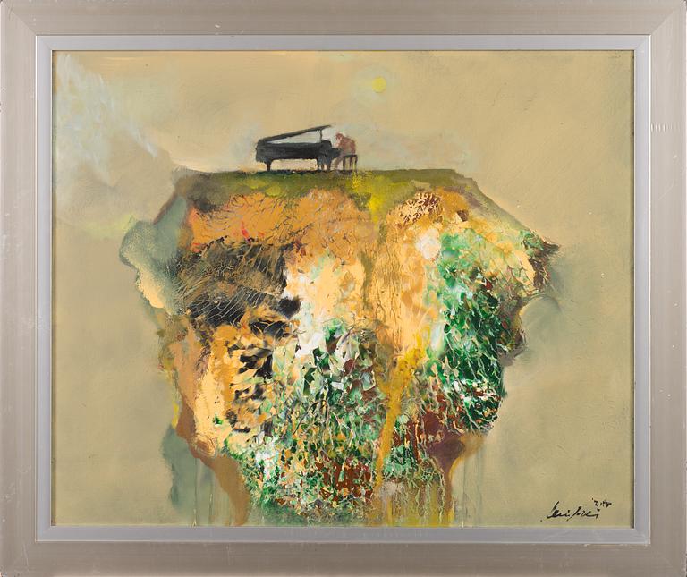 OLLI JOKI, oil on canvas, signed and dated 2015.