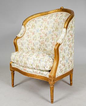 BERGÈRE, gustaviansk, 1700-tal.