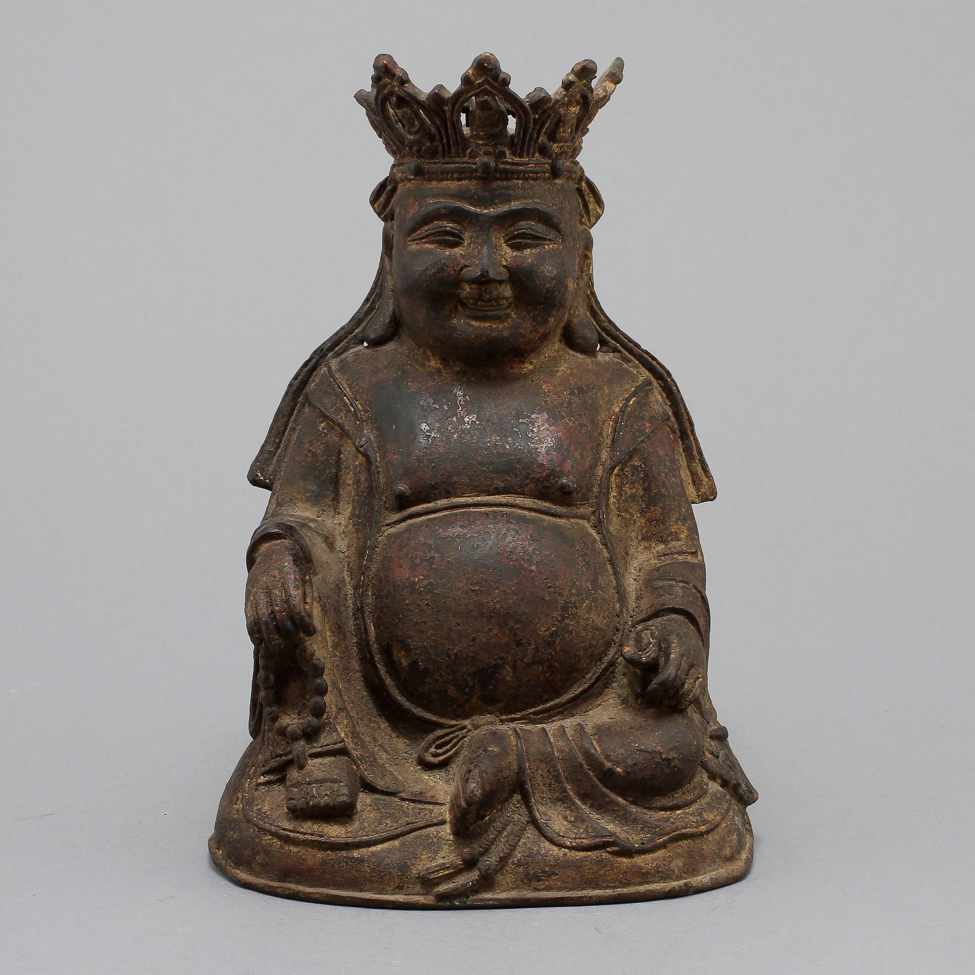 BUDDHA, brons, 1900-tal.