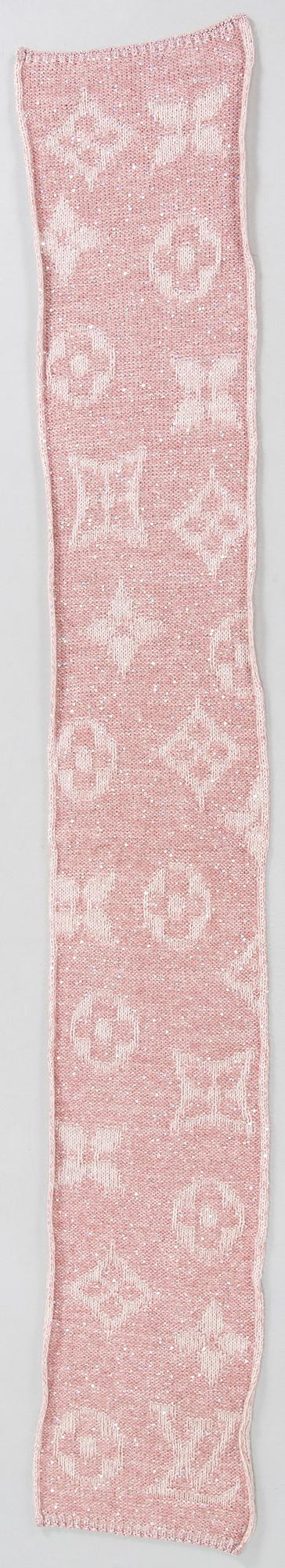Louis Vuitton, a 'Monogram Sunset Mohair Scarf'.