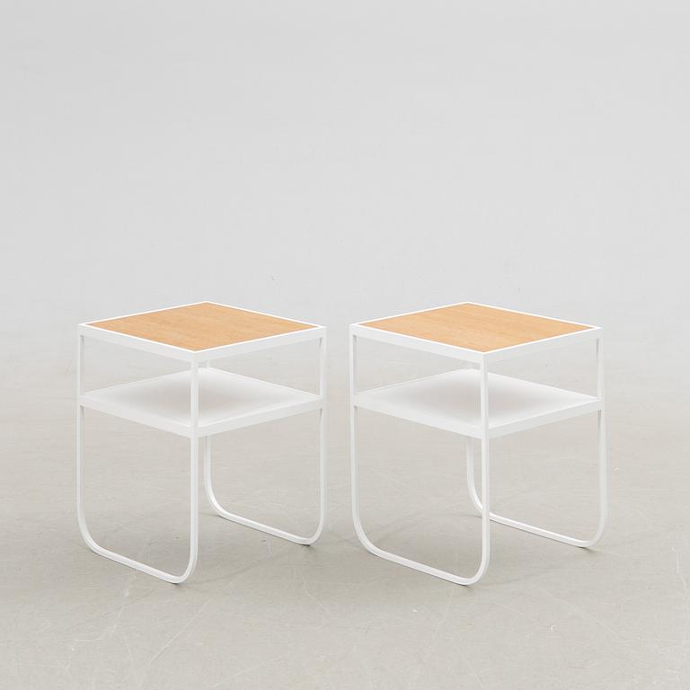 Mats Broberg & Johan Ridderstråle, bedside tables, a pair, "Nati Tati", Asplund.