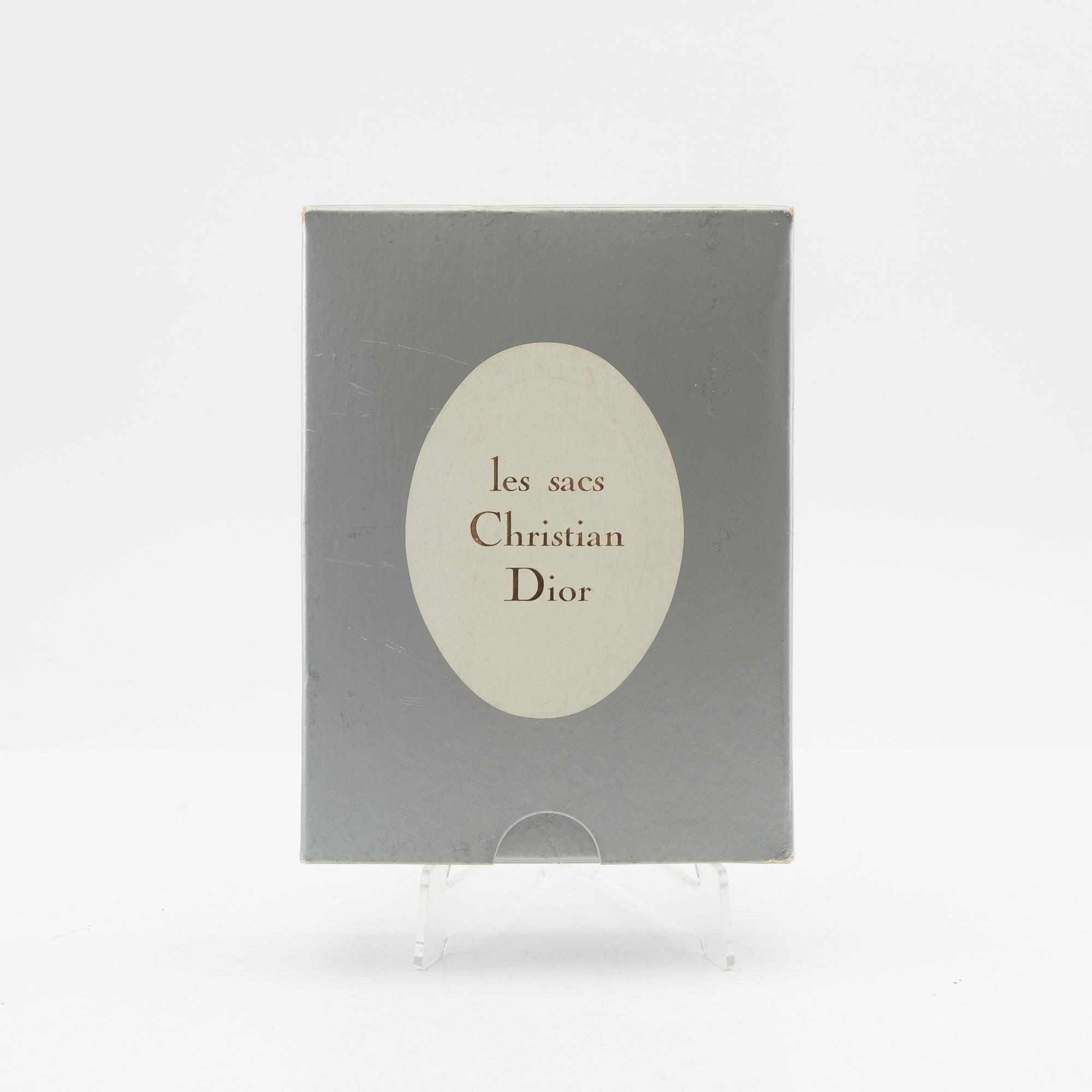 Dior väska samt plånbok vintage.