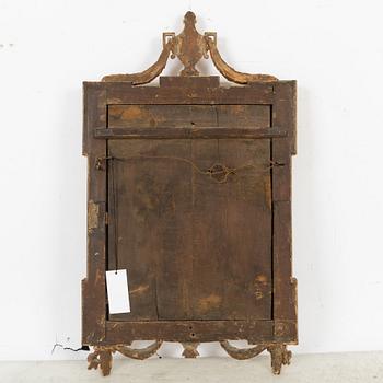 Spegel, Stockholmsarbete, sent 1700-tal, Gustaviansk.