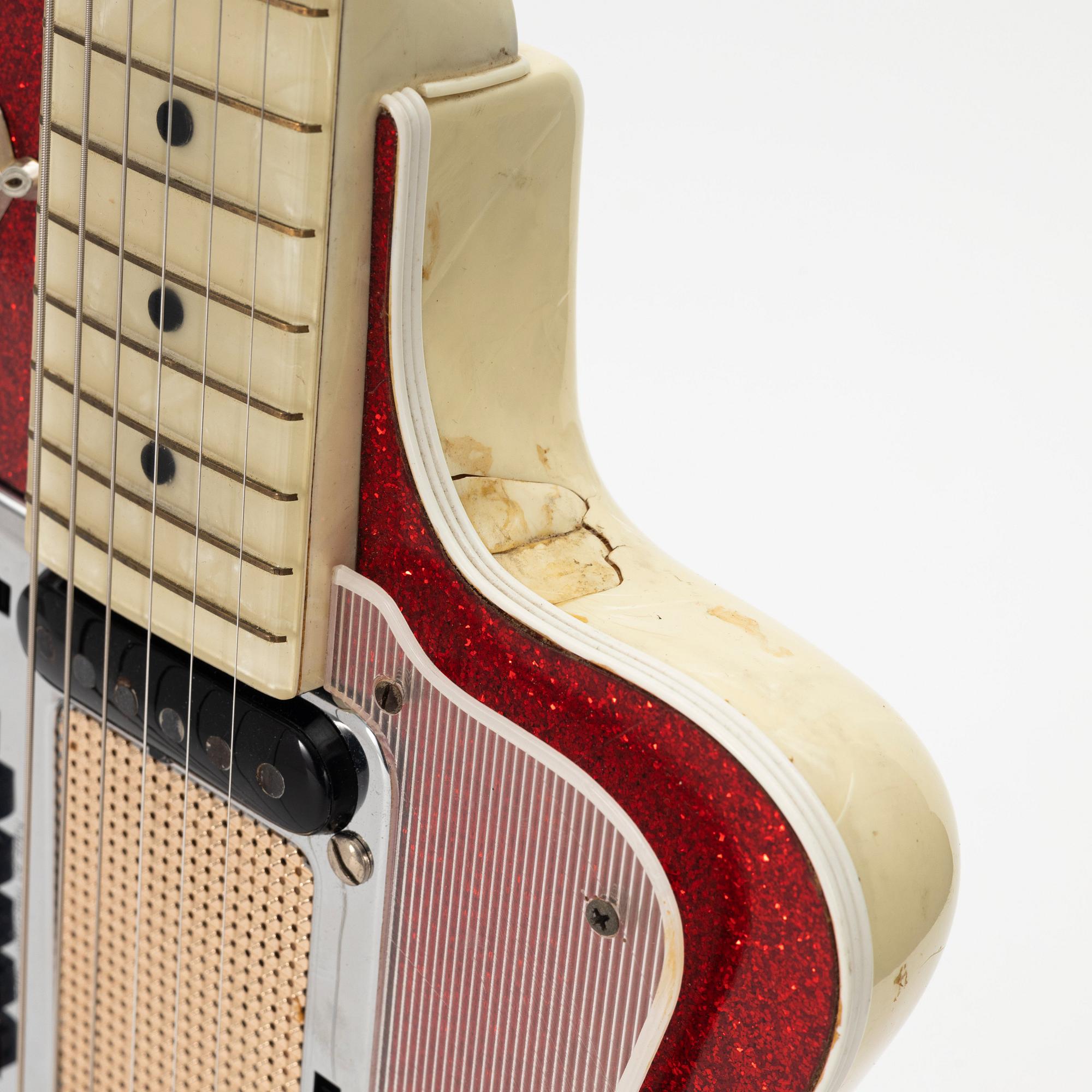 Hagström, elgitarr, "Standard 80", Älvdalen, ca 1960-61.