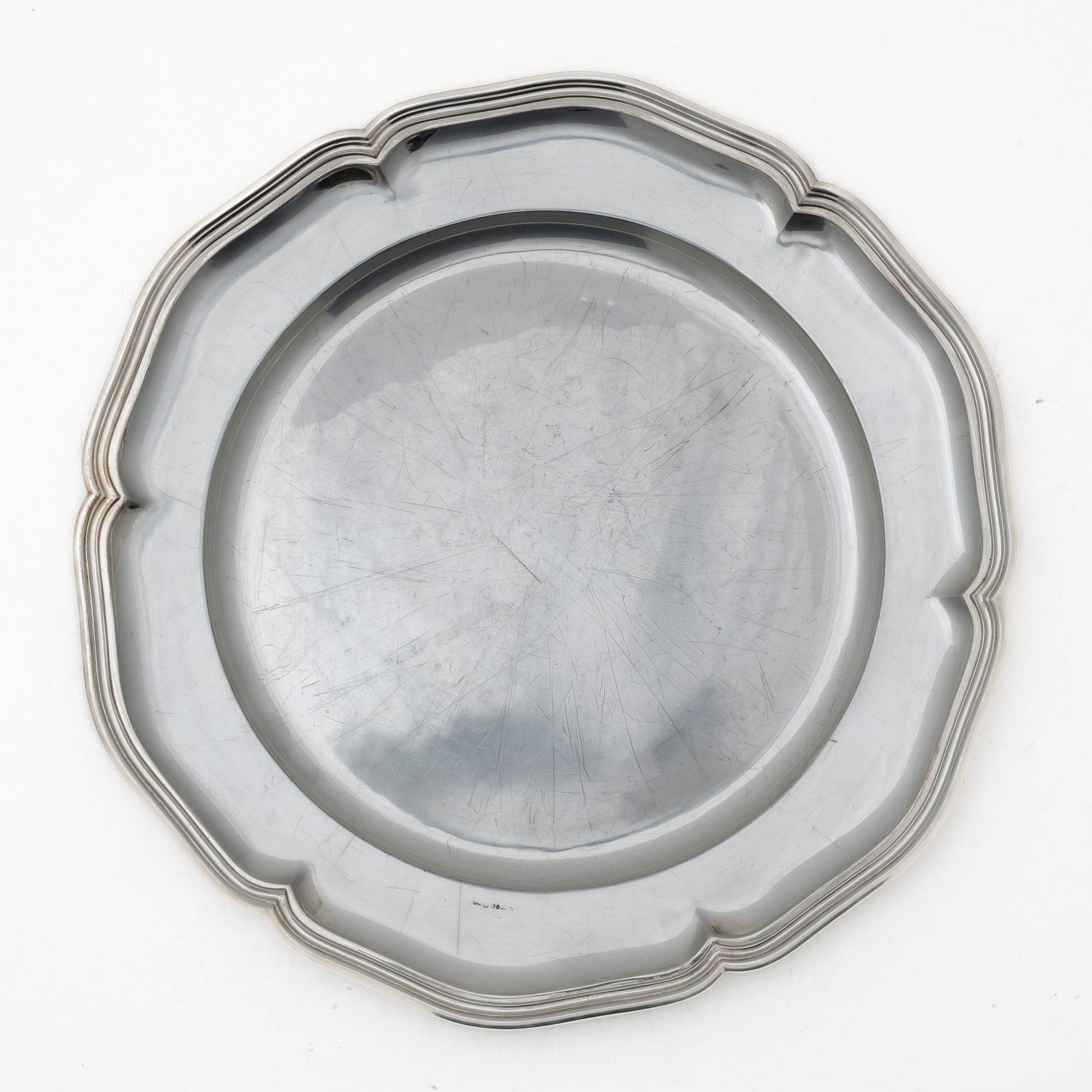 Guldsmedsaktiebolaget (GAB), A silver dish, Stockholm 1928.
