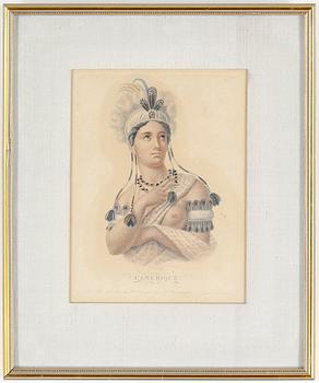 GRAVYRER, 4 st, omkring sekelskiftet 1800/1900.