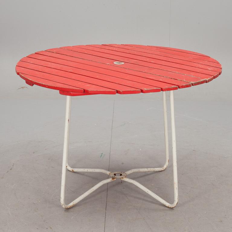 TRÄDGÅRDSGRUPP, 5 delar. Möjligen Grythyttan. 1900-tal.