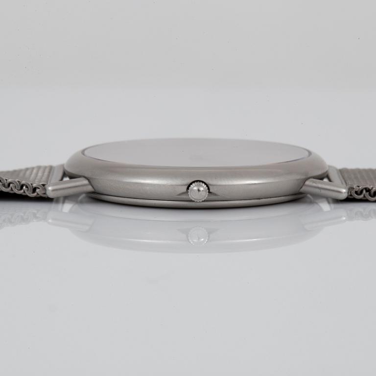 ARMBANDSUR, stål, Georg Jensen, 1900-talets slut.