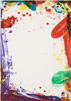 860. Sam Francis, "Seal Sail".