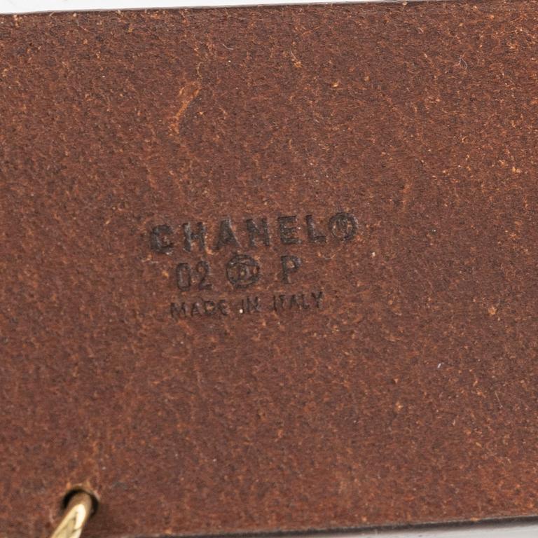 Chanel, skärp, storlek 90, 2002.