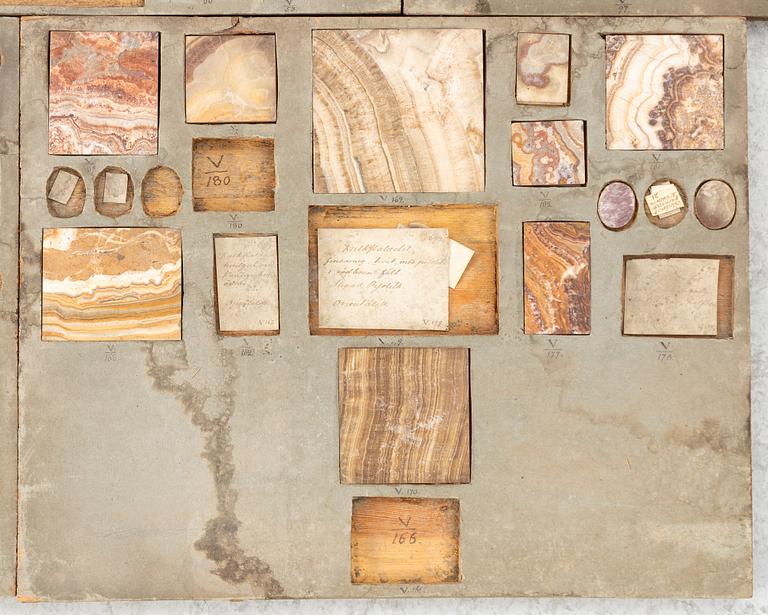 Stensamling, ca 263 delar, omkring år 1800.