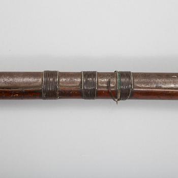 A 19th century musket, probably from the Ottoman Empire.
