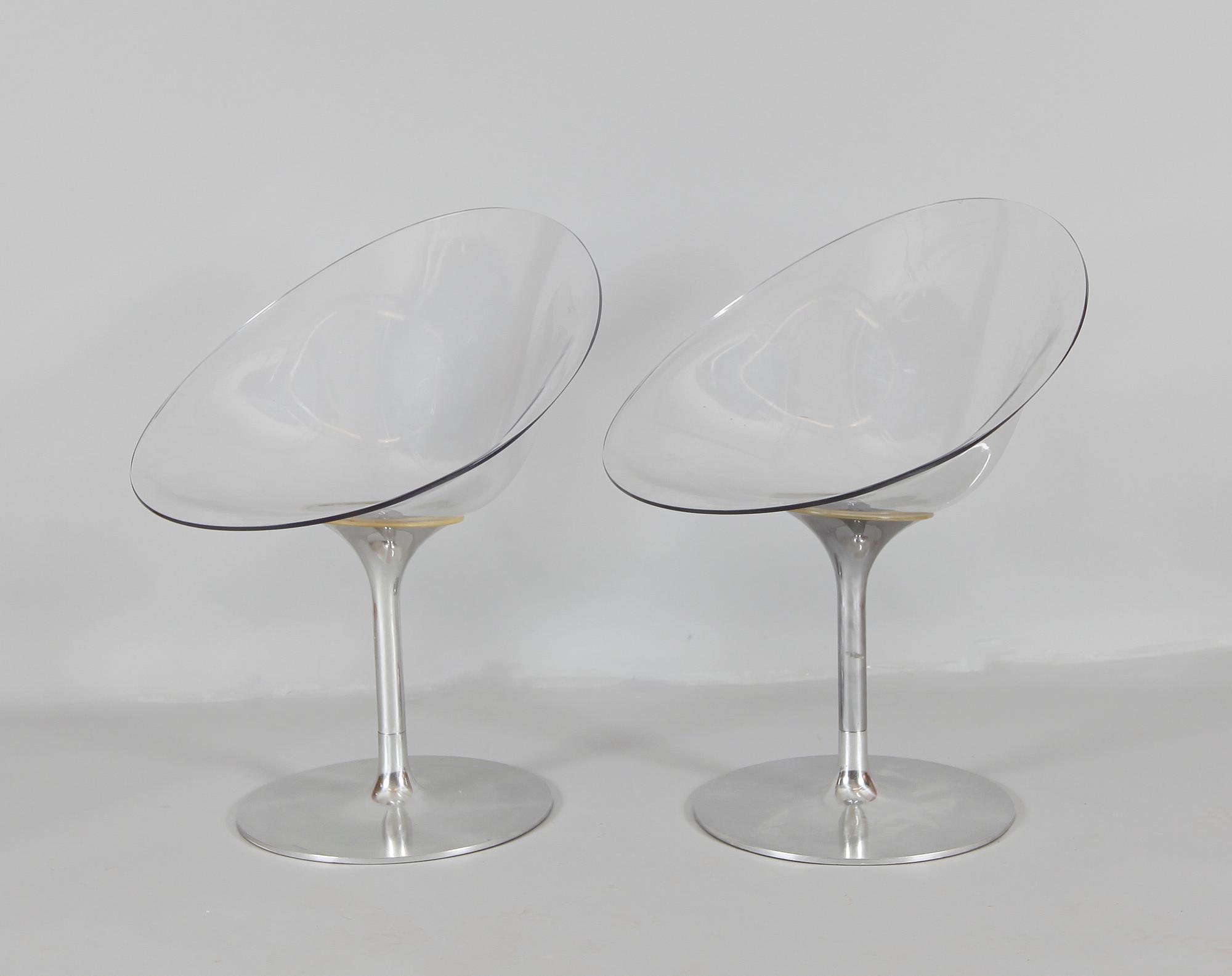 STOLAR, 1 par, "Eros", Philippe Starck, Kartell, Italien, 1900-/2000-tal.