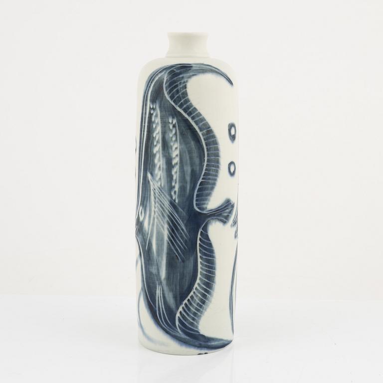 Carl-Harry Stålhane, a stoneware vase, Rörstrand, 1940's.