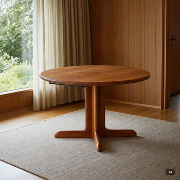 Niels Otto Møller, a dining table, J.L. Møller, Denmark, 1960s.
