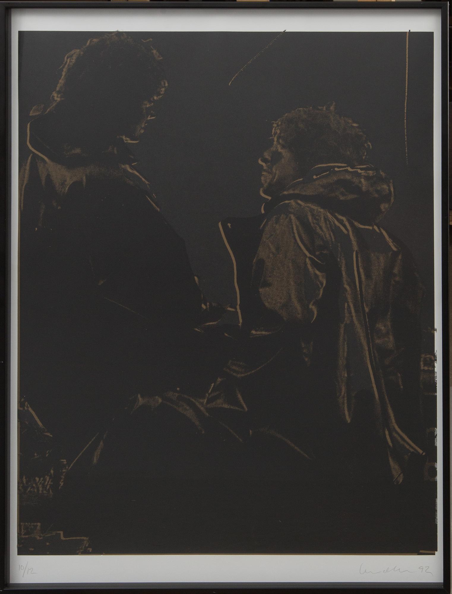 ULF LUNDELL,  litografi, signerad, daterad 92 och numrerad 10/12,