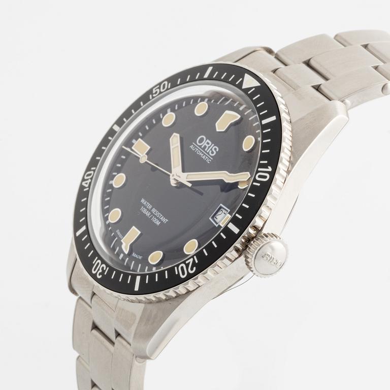 Oris, Divers, Sixty-Five, wristwatch, 42 mm.