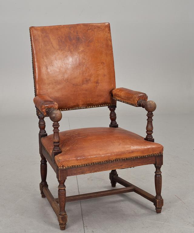 KARMSTOL, barockstil, 1900-tal.