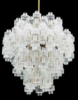 TAKLAMPA, Orrefors/Fagerhult, 1900-talets mitt.