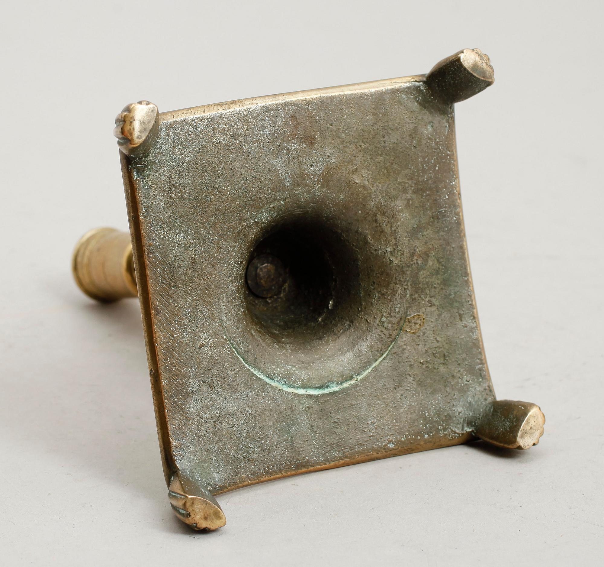 LJUSSTAKE, barock, 1700-tal.
