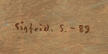 Sigfrid Södergren, Village street, Africa.