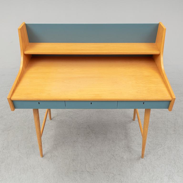 A "Ola-pulten" writing desk, designed by John Texmon for Blindheim Møbelfabrikk, in production from approx 1957.
