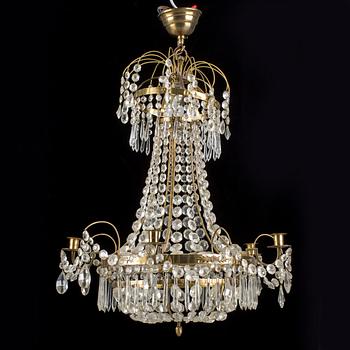 LJUSKRONA, empirestil, omkring 1900-talets mitt.