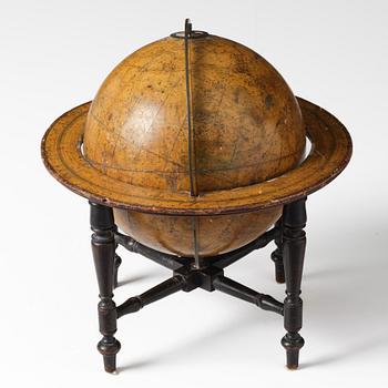 A celestial library globe by Charles Smith & Son (manufacturers of globes in london 1803-62).