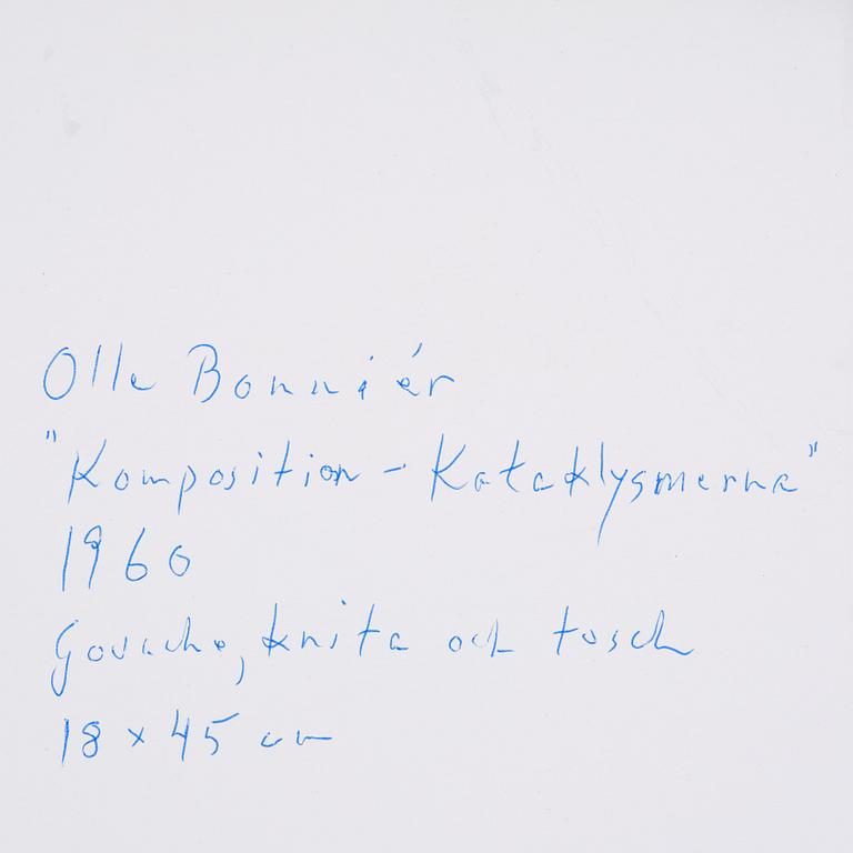 Olle Bonniér, "Komposition - Kataklysmerna".