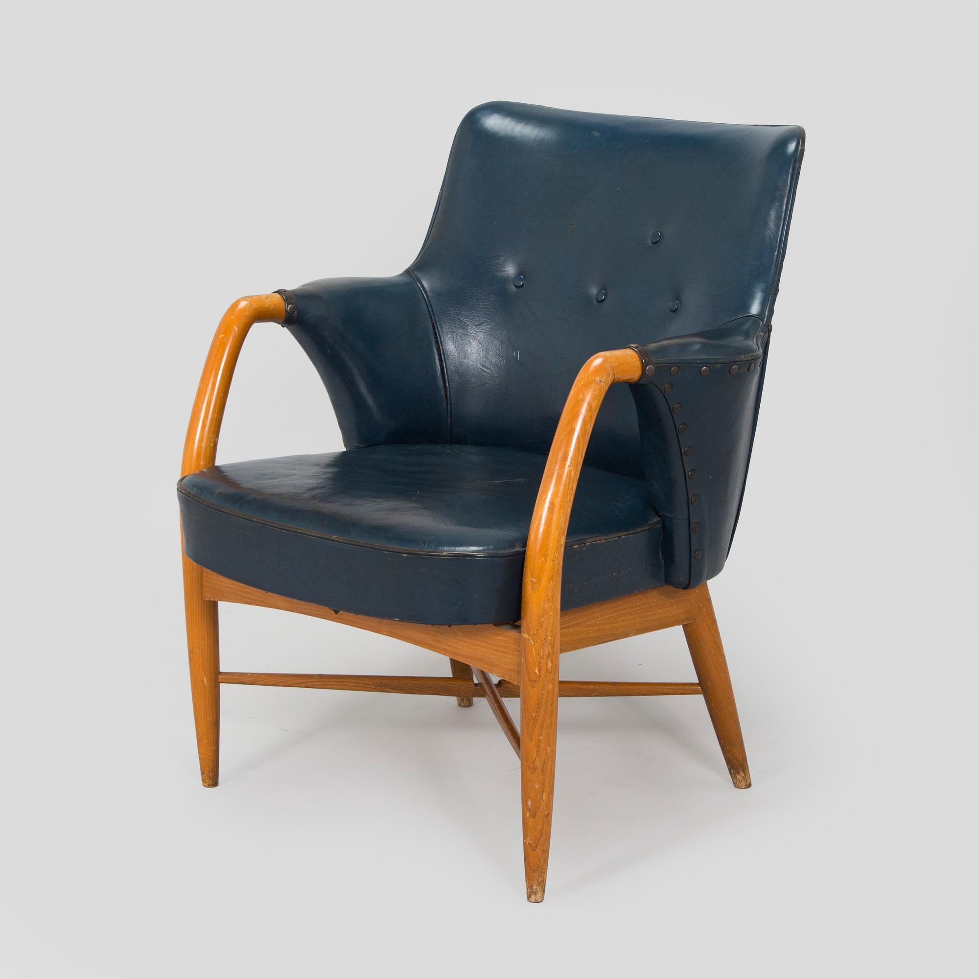 Carin Bryggman, armchair, manufacturer Kirjopuu 1950s.
