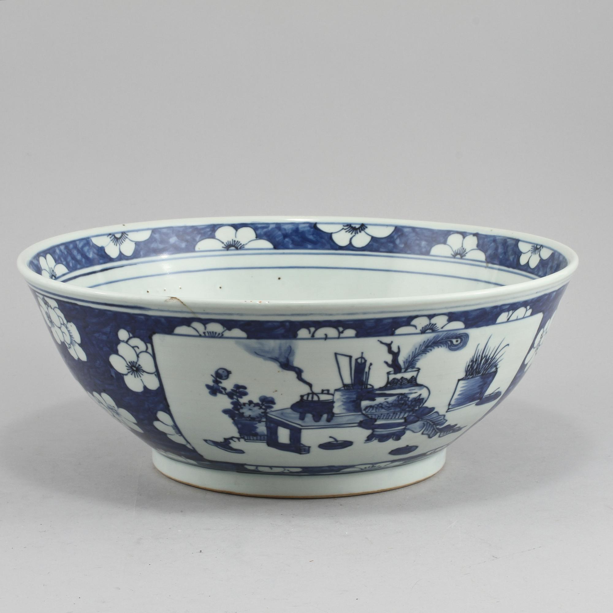 SKÅL, porslin, Kina, 1800-tal.