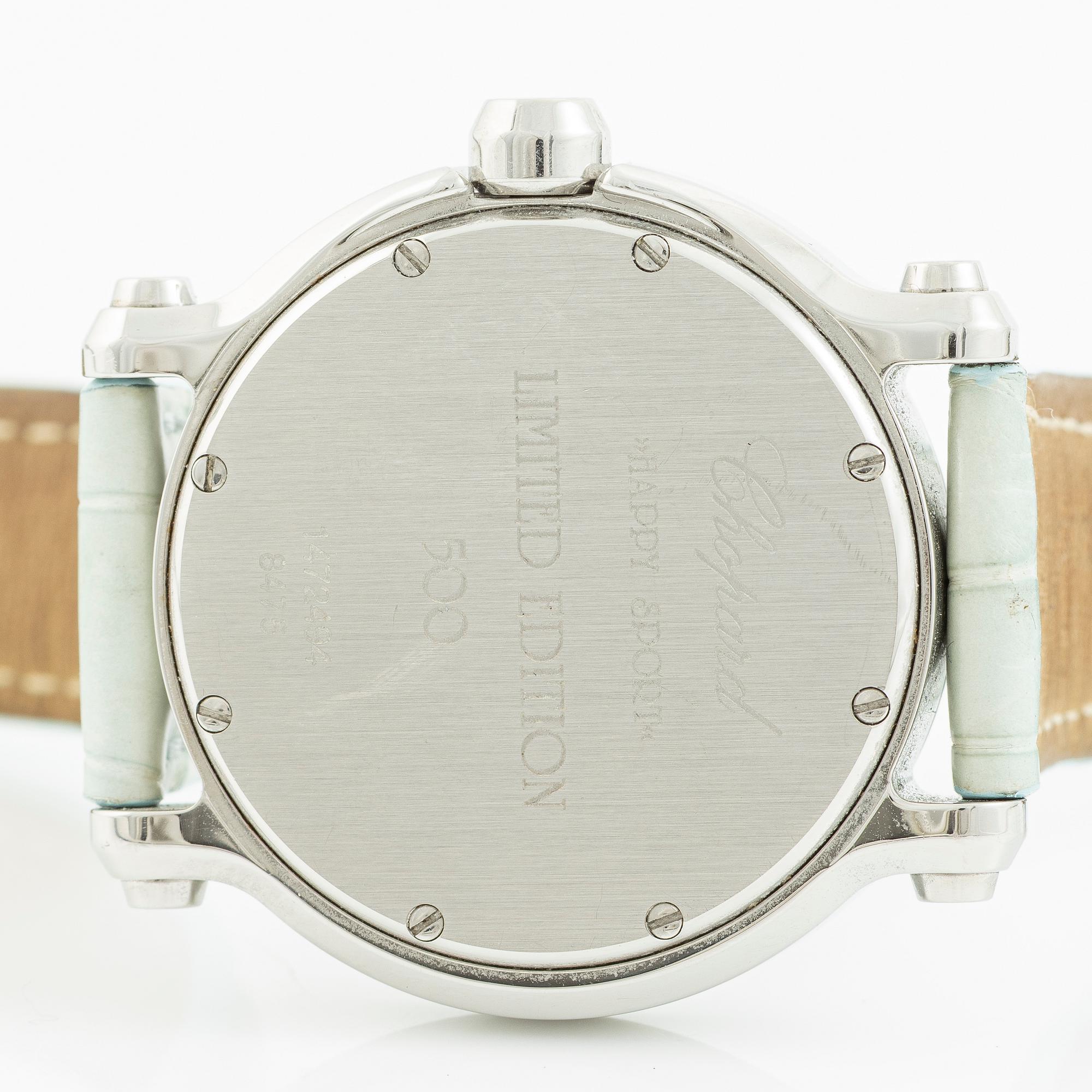 Chopard, Happy Sport, "Limited Edt 500", wristwatch, 36 mm.