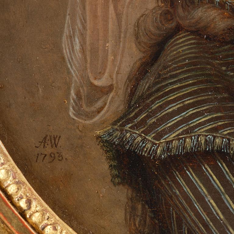 Adolf Ulrik Wertmüller, "Queen Marie-Antoinette" (1755-1793) & "King Louis XVI" (1754-1793) of France.