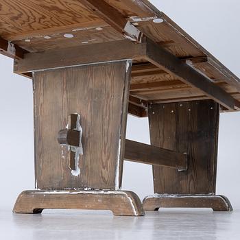 Dining table, second half of the 20th century.