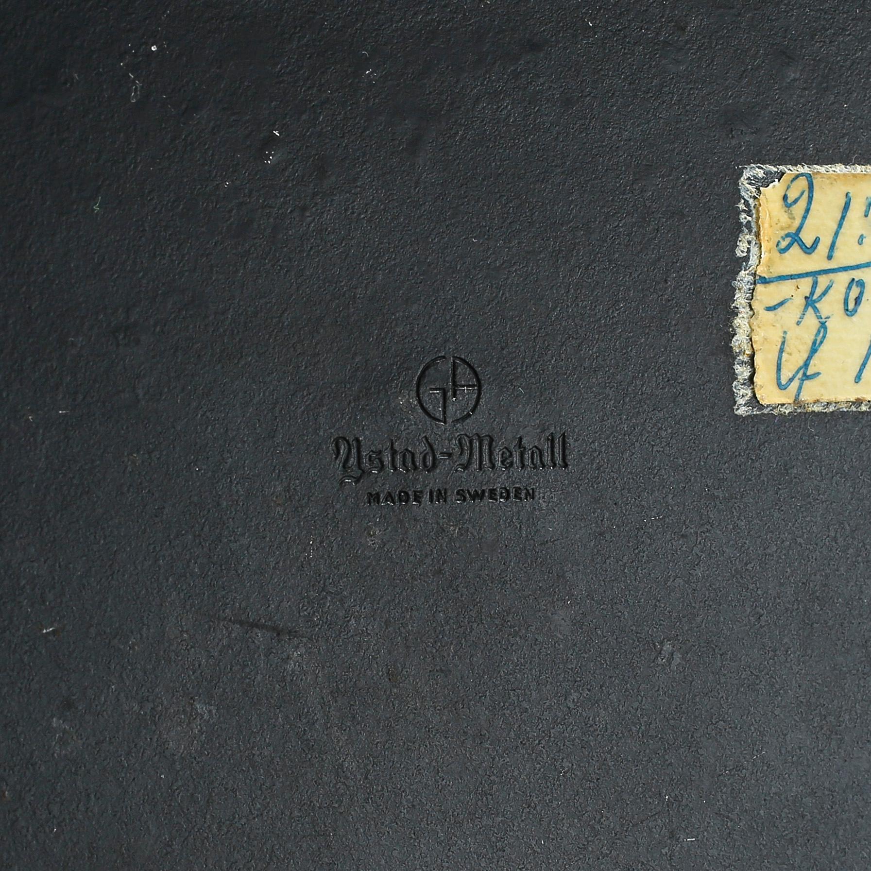 LJUSSTAKE, Gunnar Ander, Ystad Metall, 1900-talets tredje kvartal.