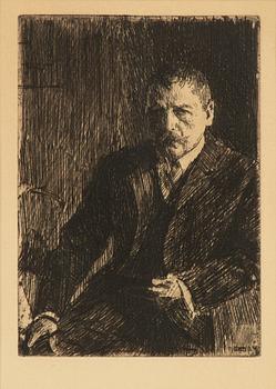 Anders Zorn, "Självporträtt 1904 I".