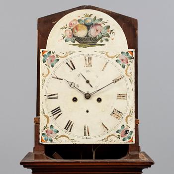 An english 19th century  longcase clock.