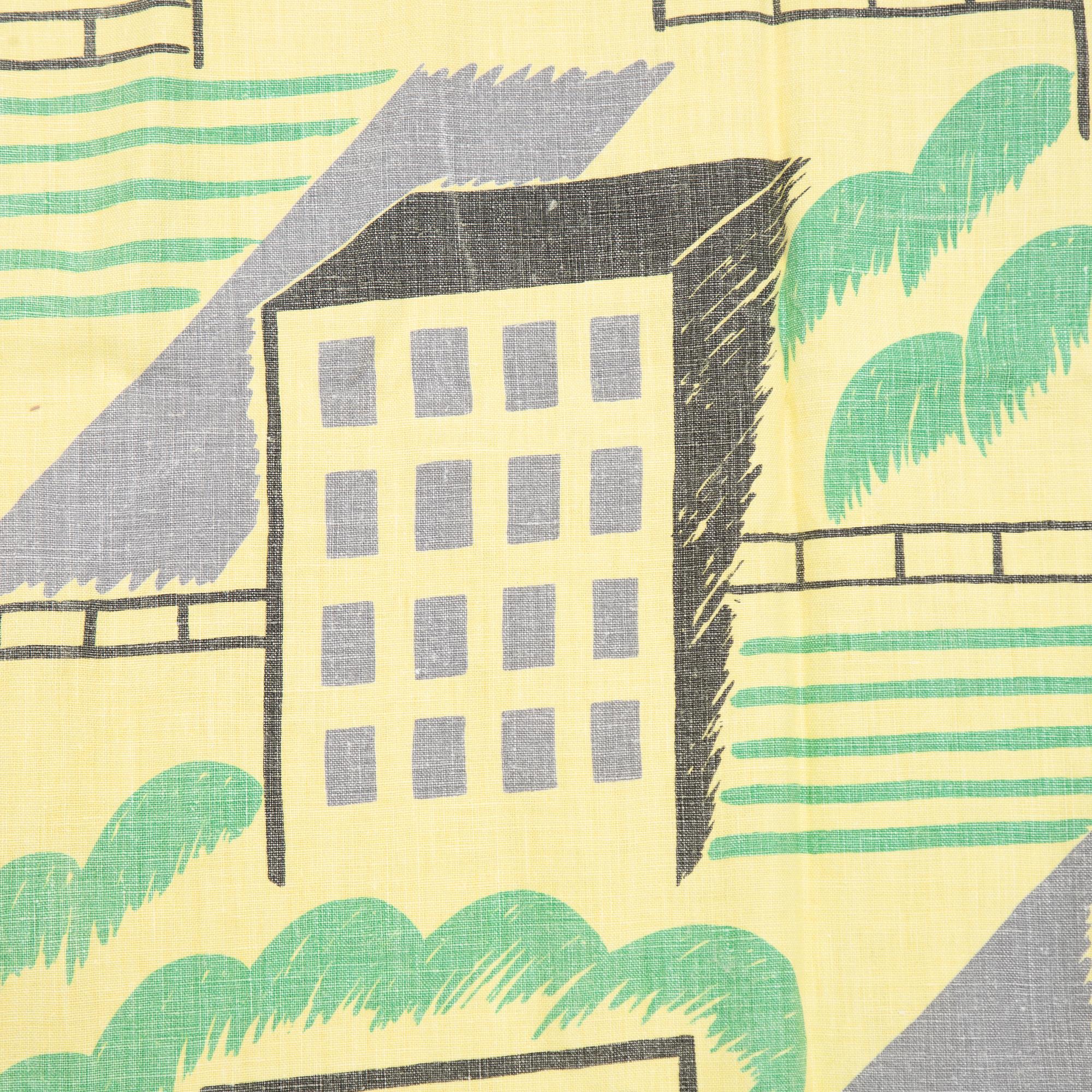 Birgitta Hahn, a pair of "Gärdet" curtains, Firma Svenskt Tenn.
