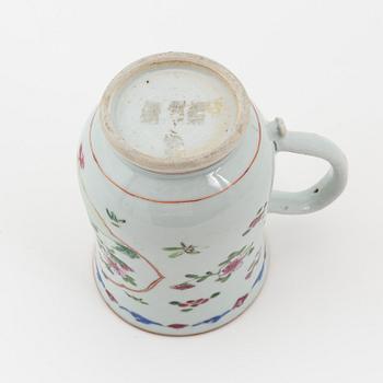 A famille rose jug, Qing dynasty, Qianlong (1736-95).
