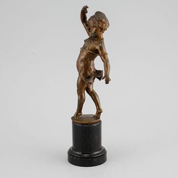 FRANZ IFFLAND, sculpture, bronze, signed.