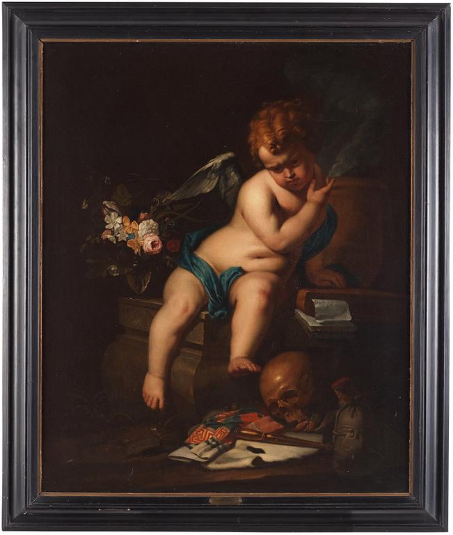 Jan van den Hoecke Follower of, Allegory over mortality.