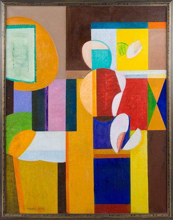 Yrjö Verho, Färgrik komposition.