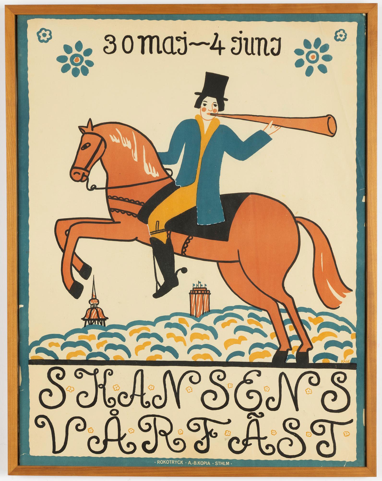 Wilhelm Kåge, "Skansens Vårfäst".