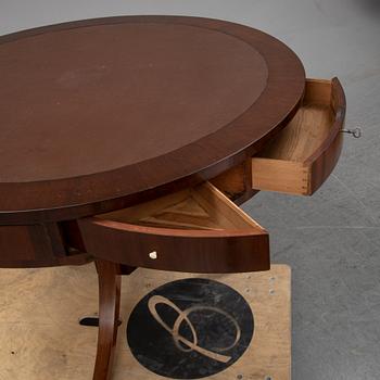 A revolving table, mid 19th century.