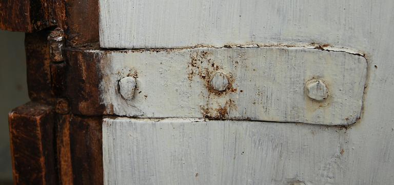 HÖRNSKÅP, allmoge, 1700-/1800-tal.