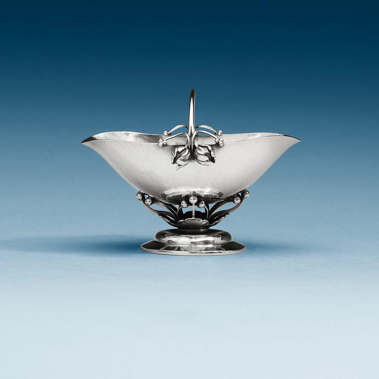 A Georg Jensen sterling bowl, Copenhagen 1933-44.