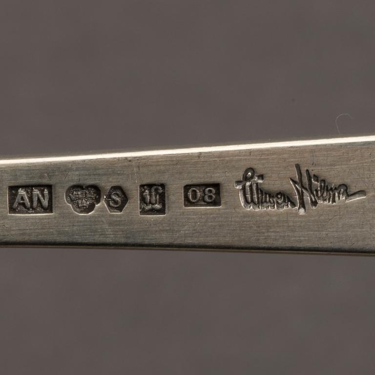 WIWEN NILSSON, silver cuttlery, 32 pcs, 1938-1940 Sweden.