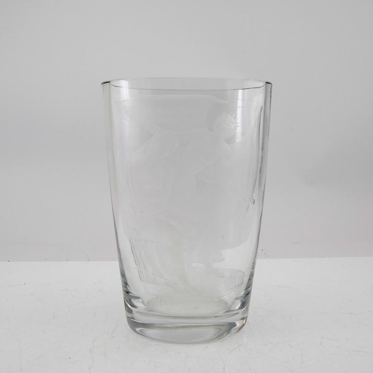 Simon Gate, vase signed Orrefors.