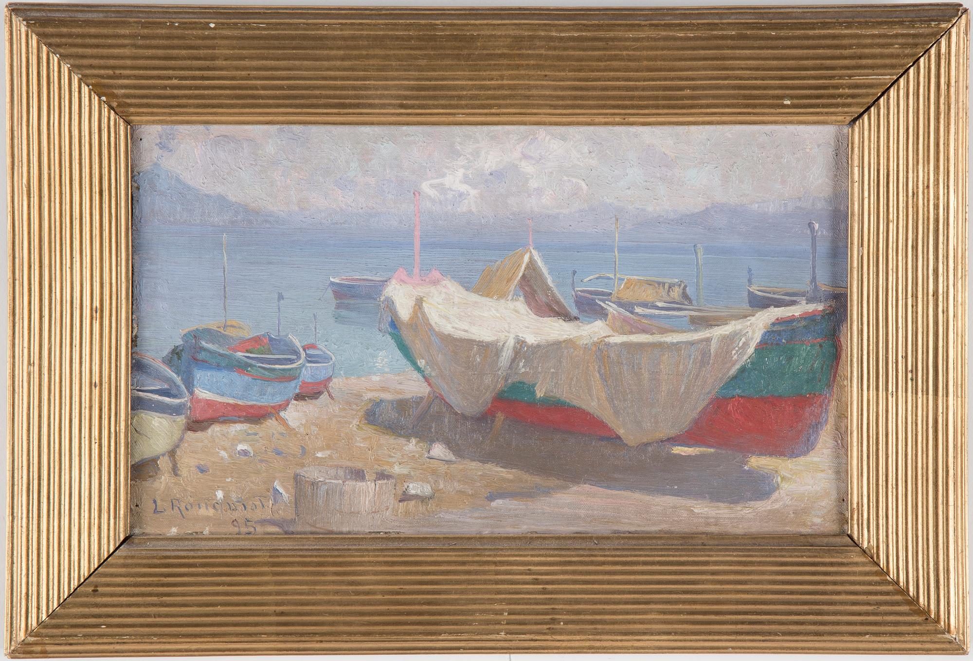 LOTTEN RÖNQUIST, olja på duk, signerad samt daterad -95.