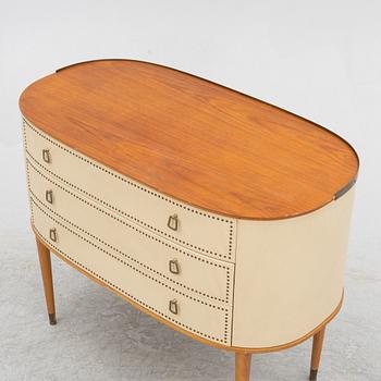 Halvdan Pettersson, a Swedish Modern dresser, Tibro Möbelfanrik, 1950's.